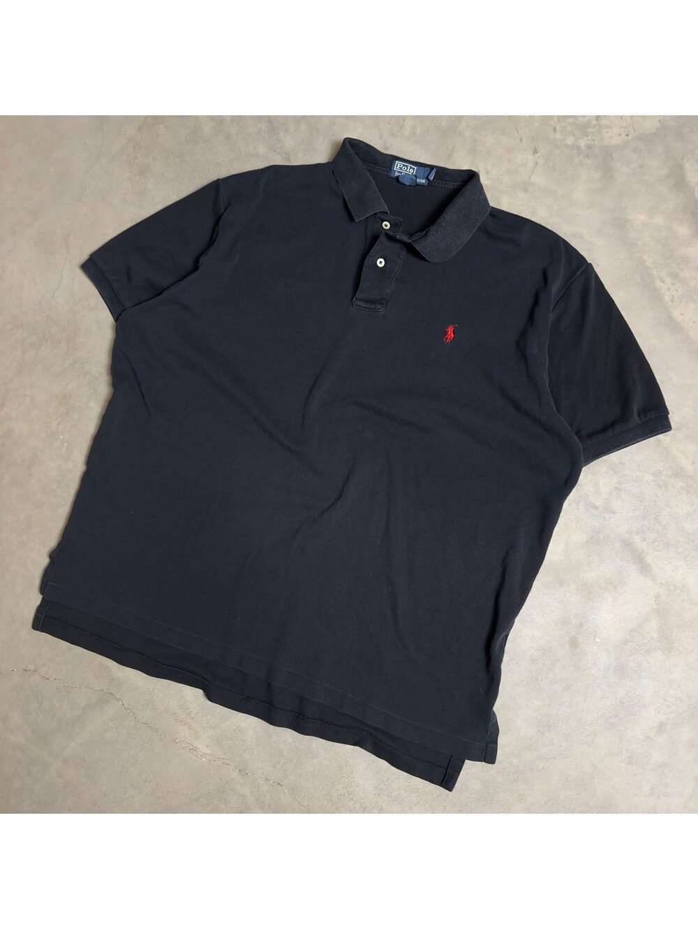 Polo Ralph Lauren Black Polo Mens XL Cotton